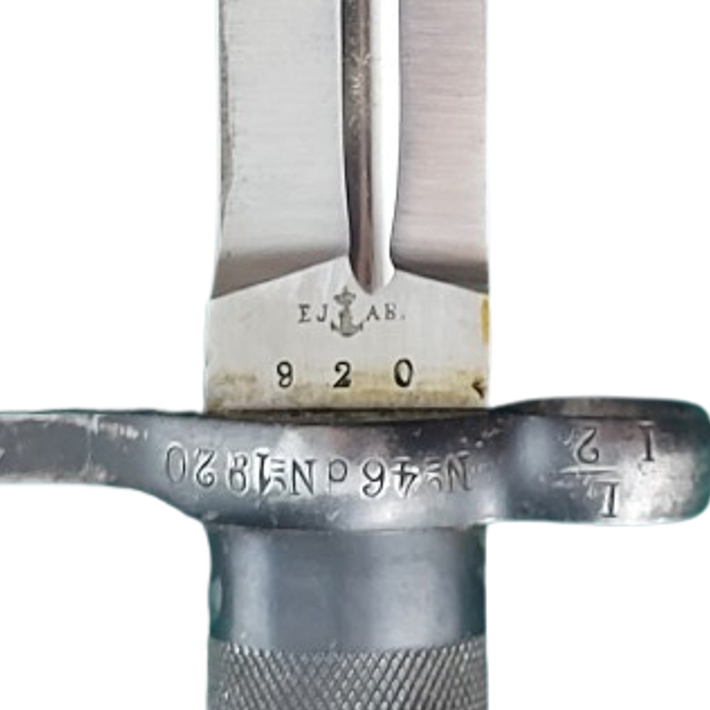 WW2 Swedish M96 / M38 Mauser AG42B Regimentally Marked Bayonet With Scabbard And Frog