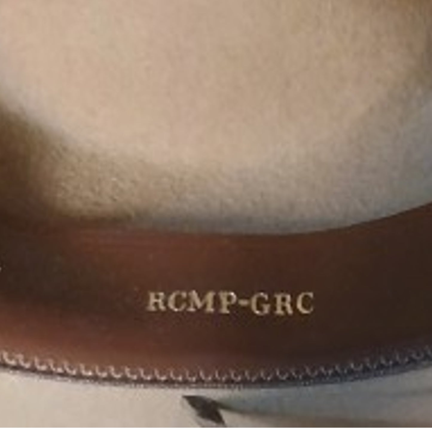 Post-WW2 Canadian RCMP Royal Canadian Mounted Police Stetson