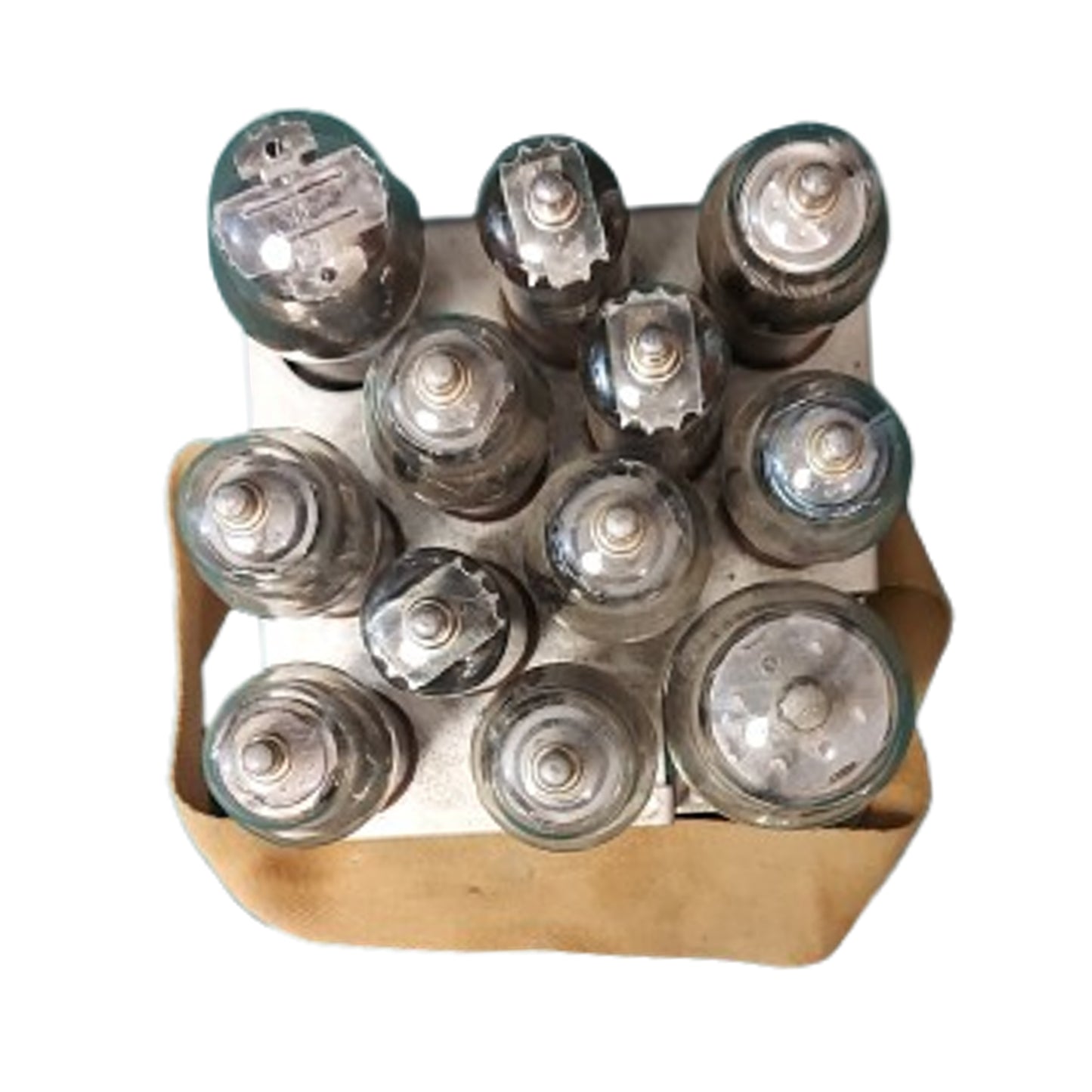 WW2 Canadian 19 Wireless Set Spare Valves Case With Tubes