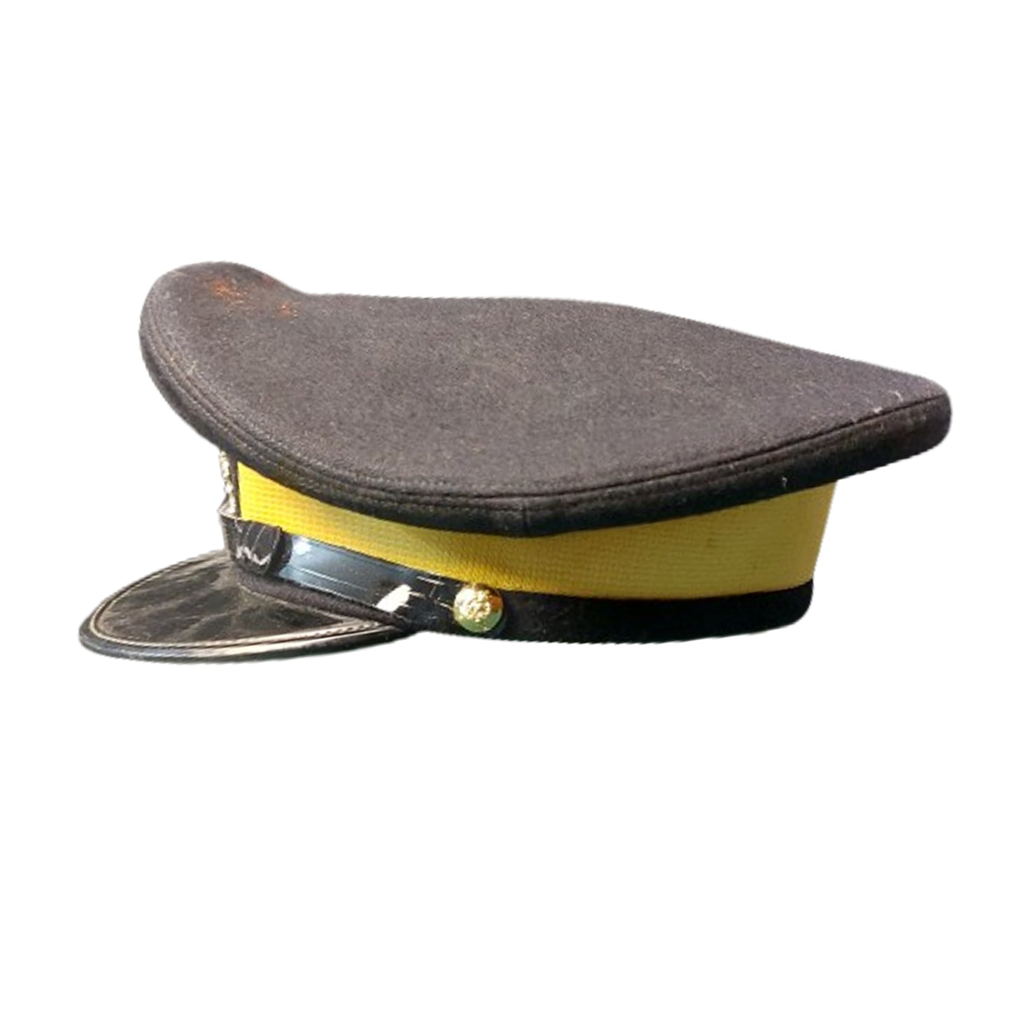 Post-WW2 Canadian RCMP Royal Canadian Mounted Police Visor Cap With Badge 1970