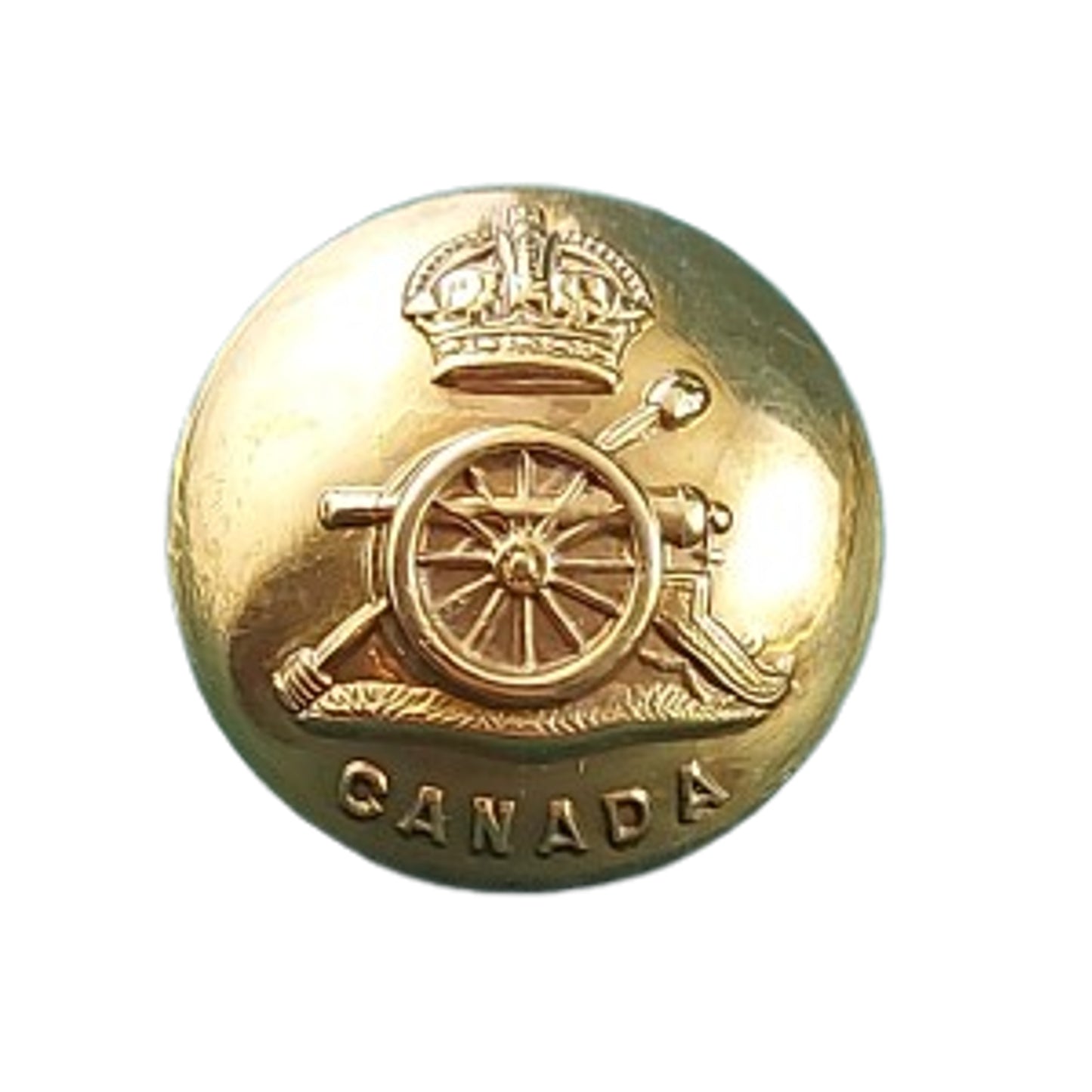 WW2 Canadian RCA Royal Canadian Artillery Uniform Button Set