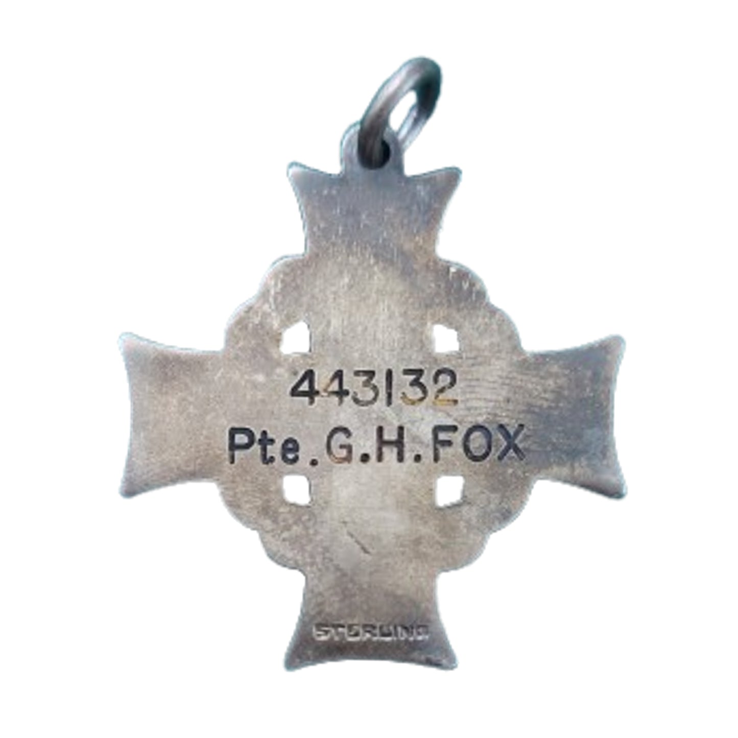 WW1 Canadian Cased Memorial Cross 54th Kootenay Battalion