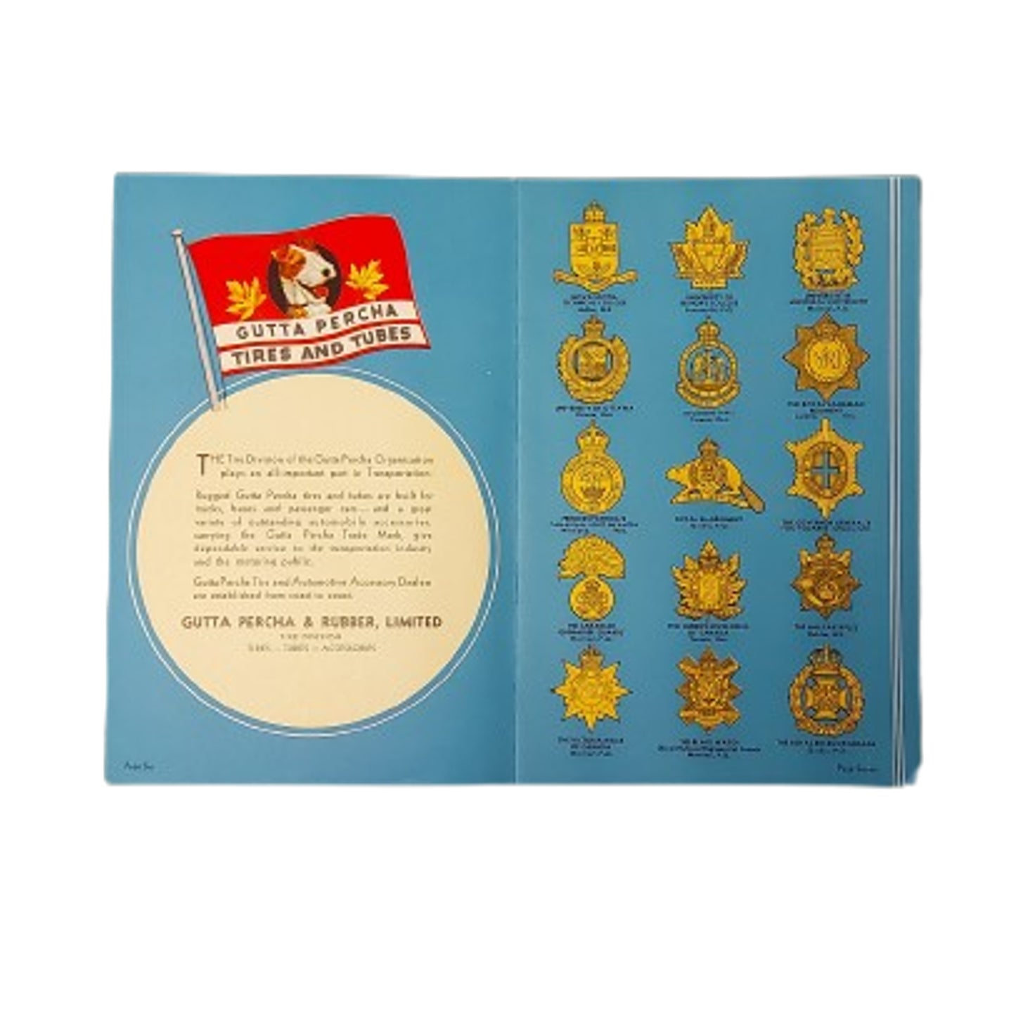 WW2 Canadian Badge Designs Of The Canadian Forces Booklet