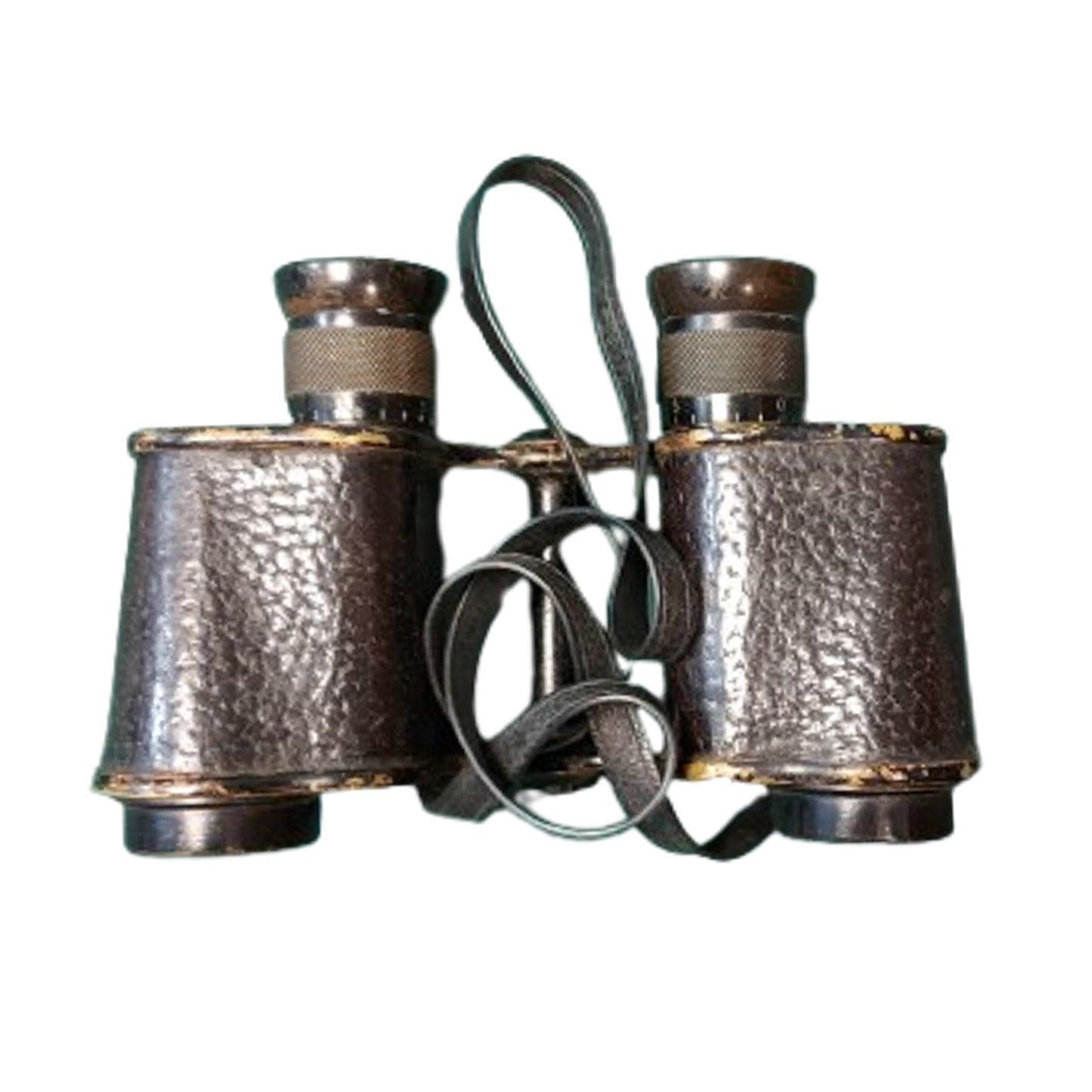 WW1 British Army Field Binoculars In Case