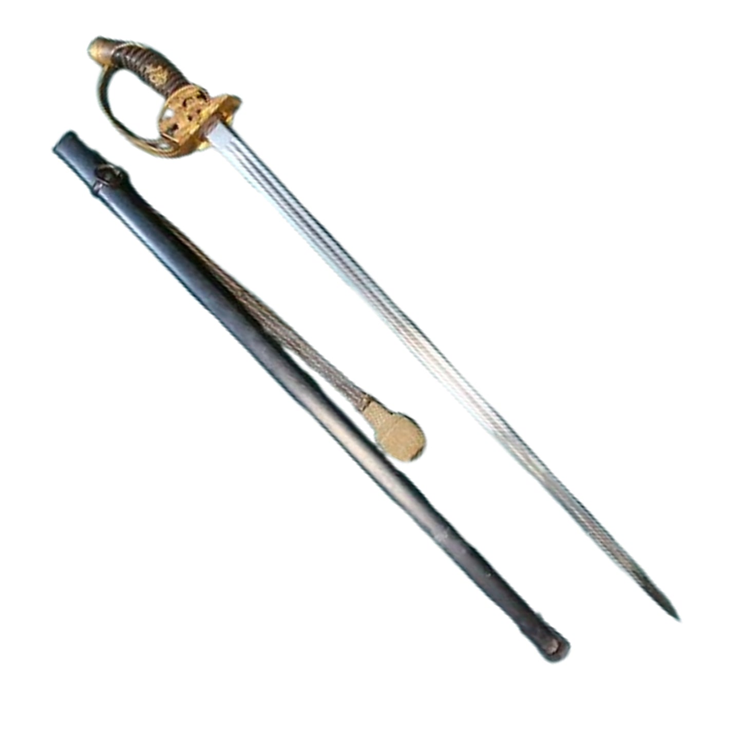 WW1 Imperial German M89 Pattern Prussian Infantry Officer's Sword With Sword Knot