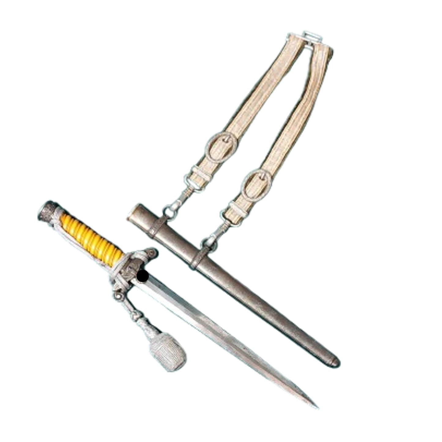 WW2 German Army Dagger With Hangers and Portepee Eickhorn