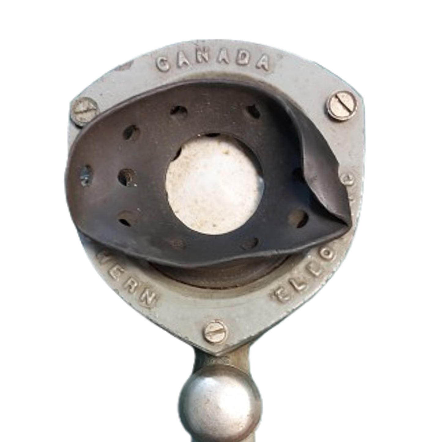 WW2 Canadian Military Vehicle Radio Headset And Microphone