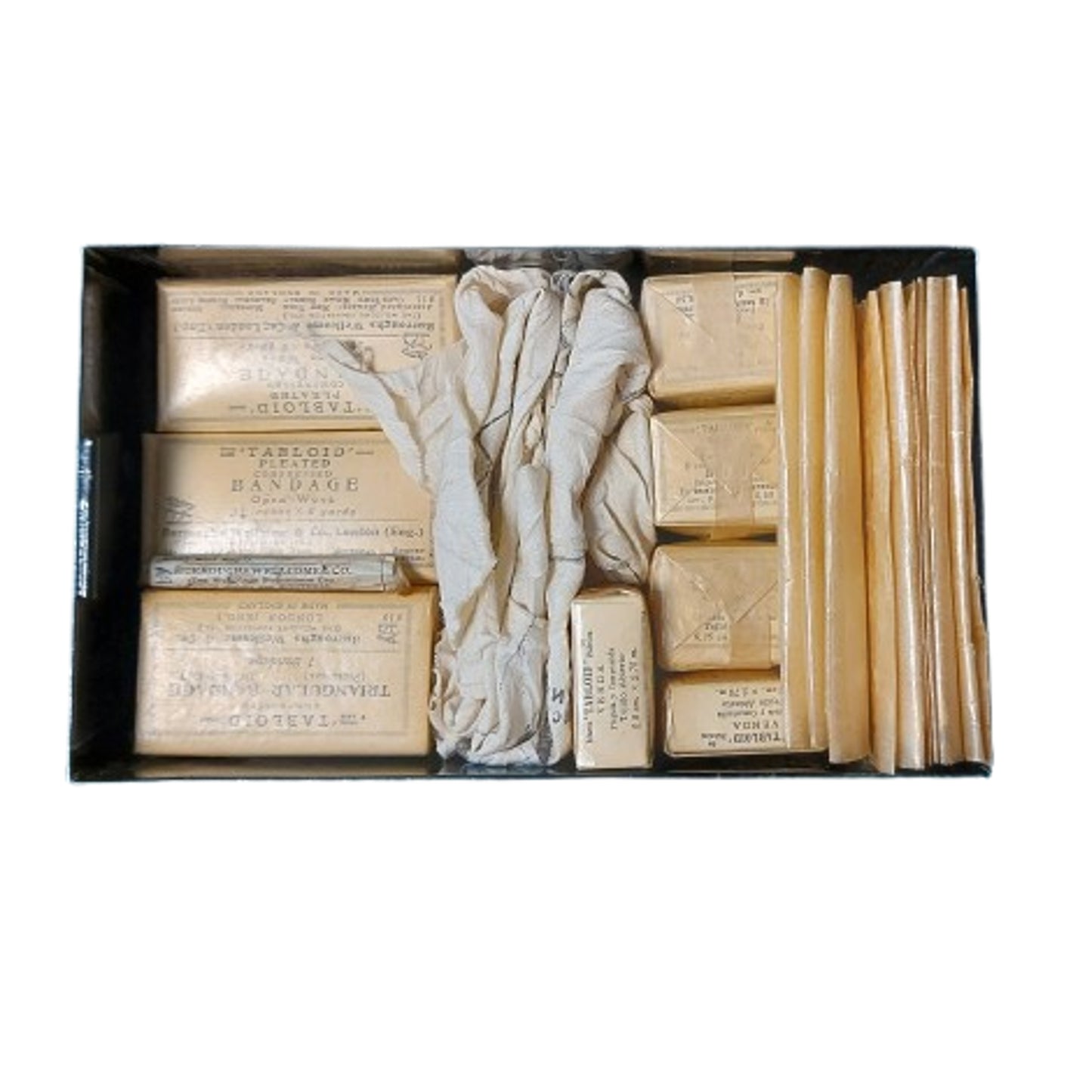 WW1 Canadian British Cased Medics First Aid Kit With Contents
