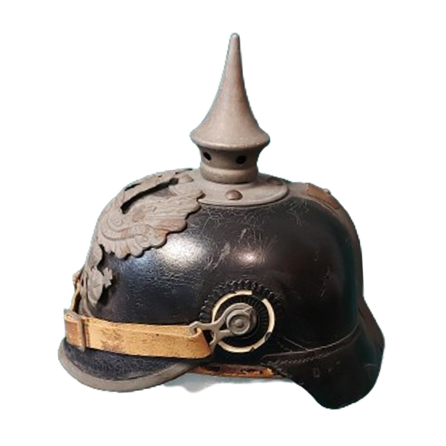 WW1 Imperial German M15 Prussian Pickelhaube Helmet