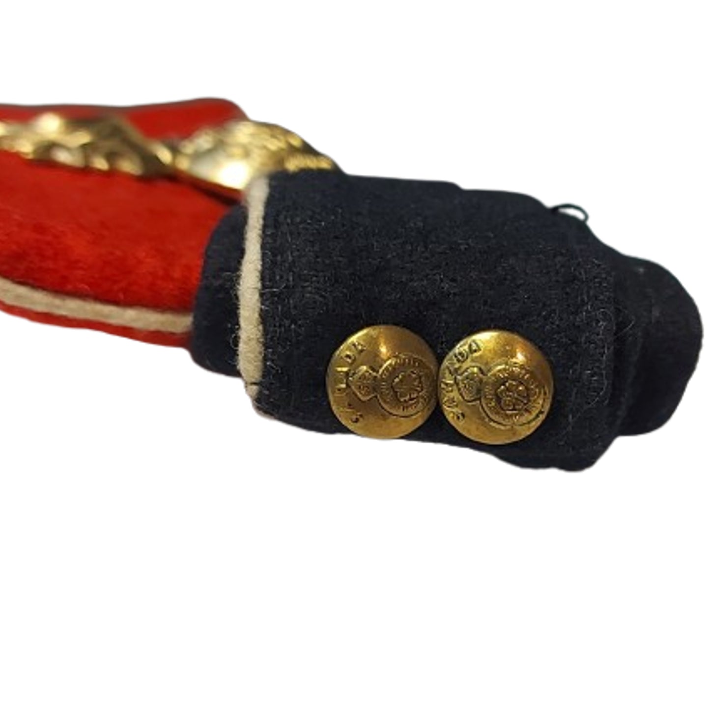 WW2 Canadian Fusiliers Mont Royal Other Ranks CFSC Colored Field Service Cap