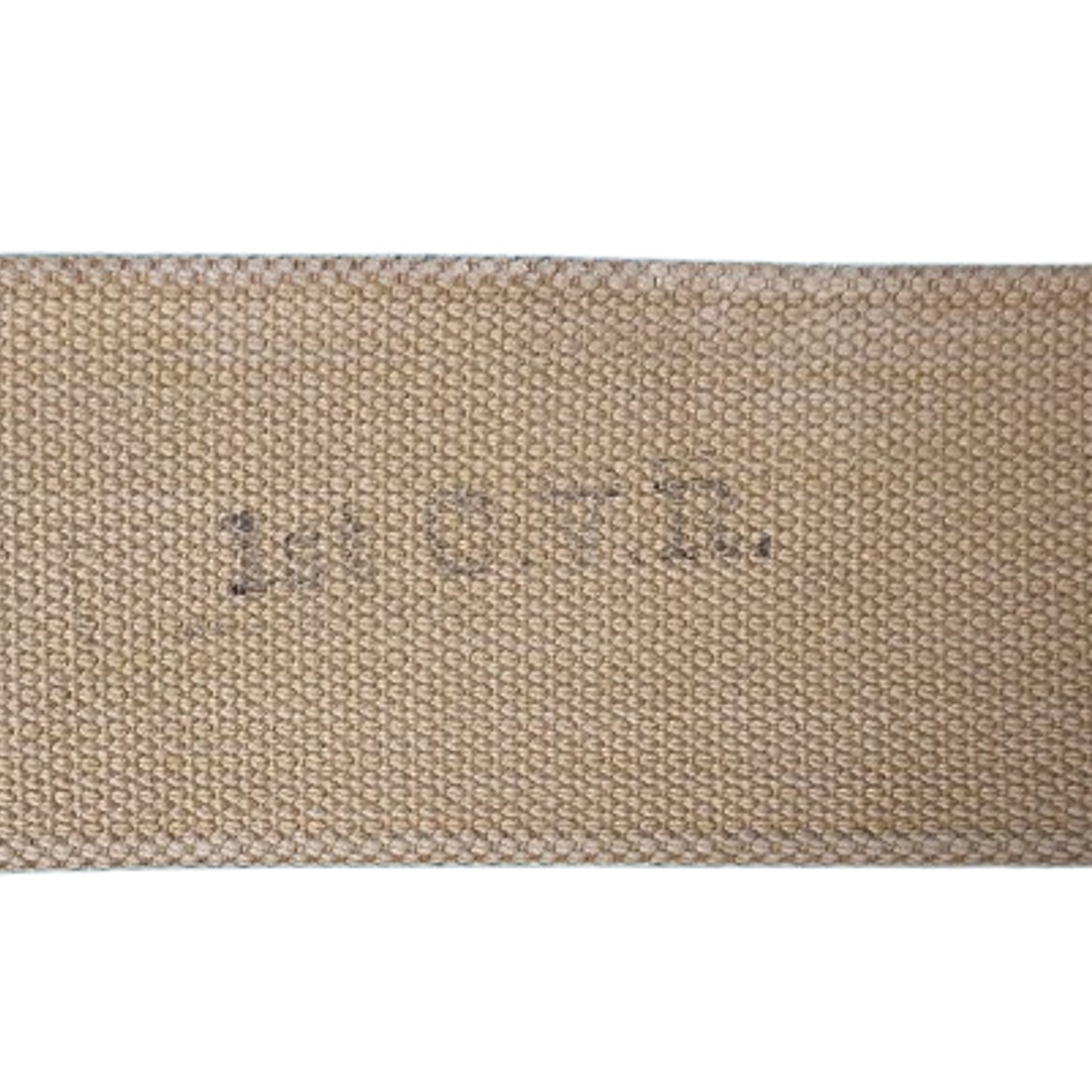 WW1 Canadian British Pattern 08 Webbed Waist Belt Battalion Marked