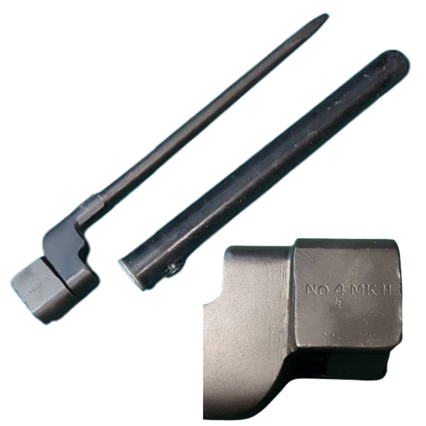 WW2 Canadian Deactivated SMLE #4 Mk.I Service Rifle With Sling And Bayonet