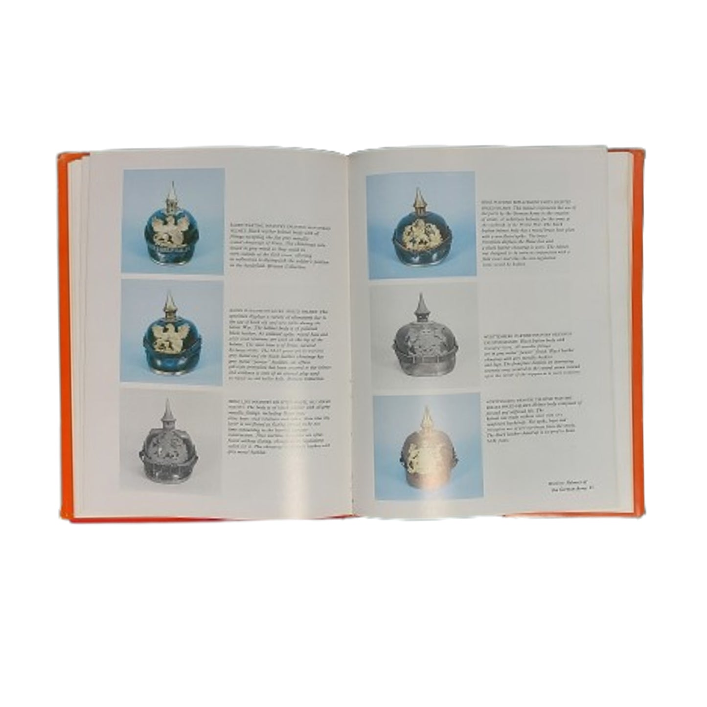 Reference Book German Pickelhauben Spiked Helmets Signed by Eric Johansson