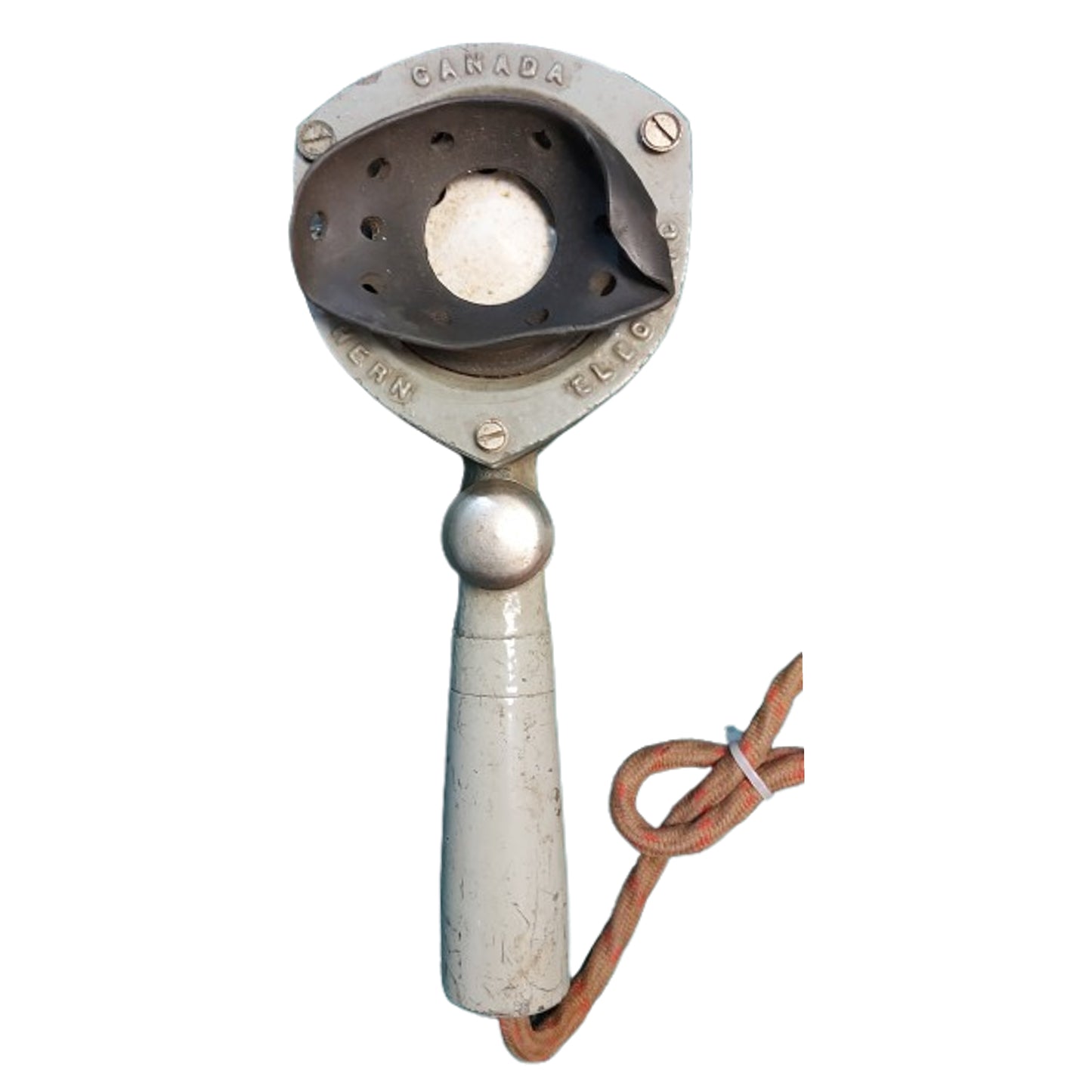 WW2 Canadian Military Vehicle Radio Headset And Microphone