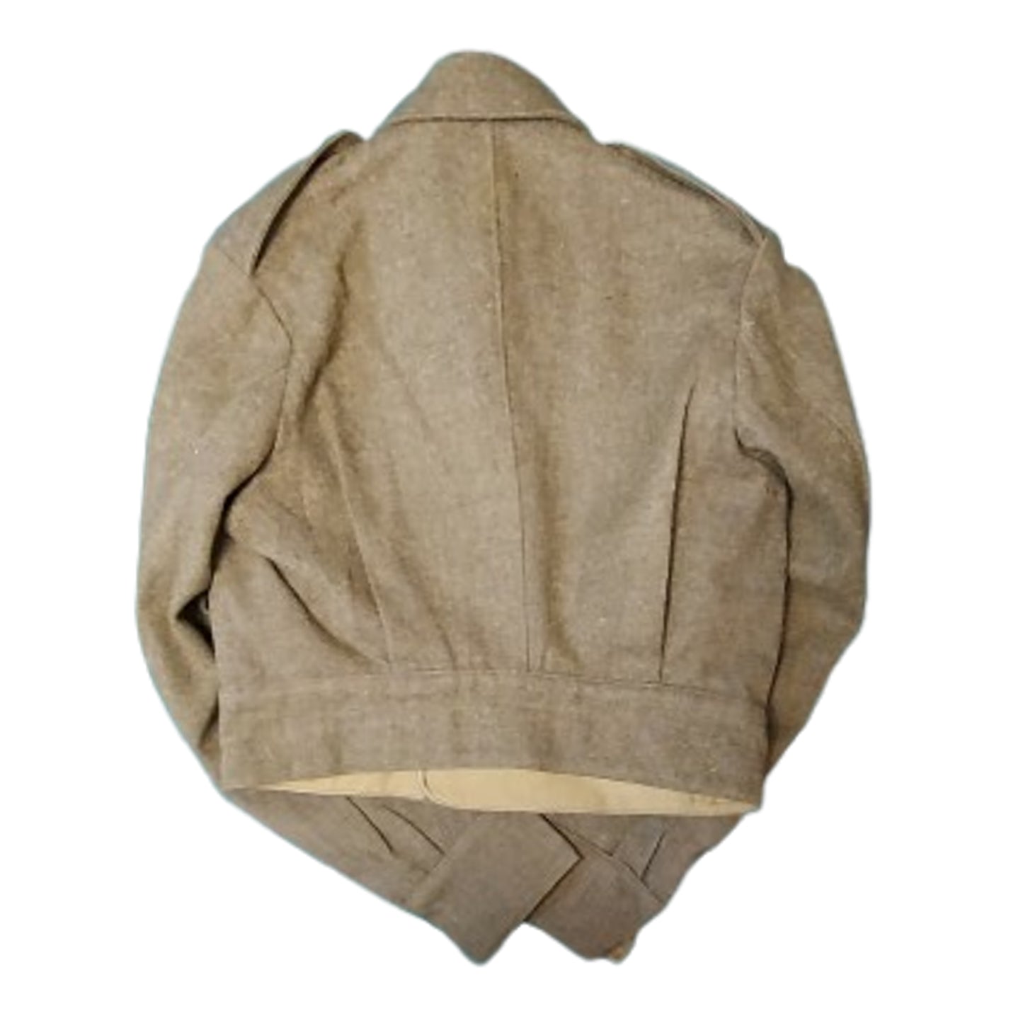 WW2 Canadian Battle Dress Tunic With Service Number No Insignia 1945