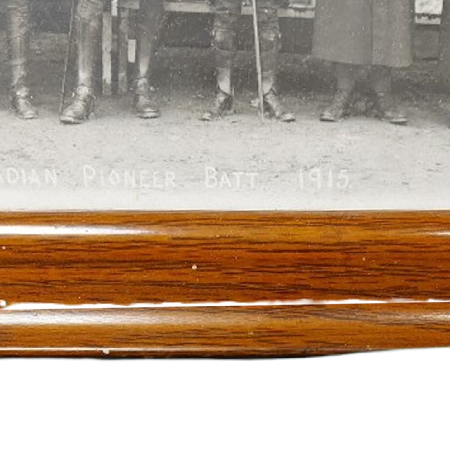 WW1 Canadian Framed Battalion Photograph Albernians 1st Canadian Pioneer Battalion 1915