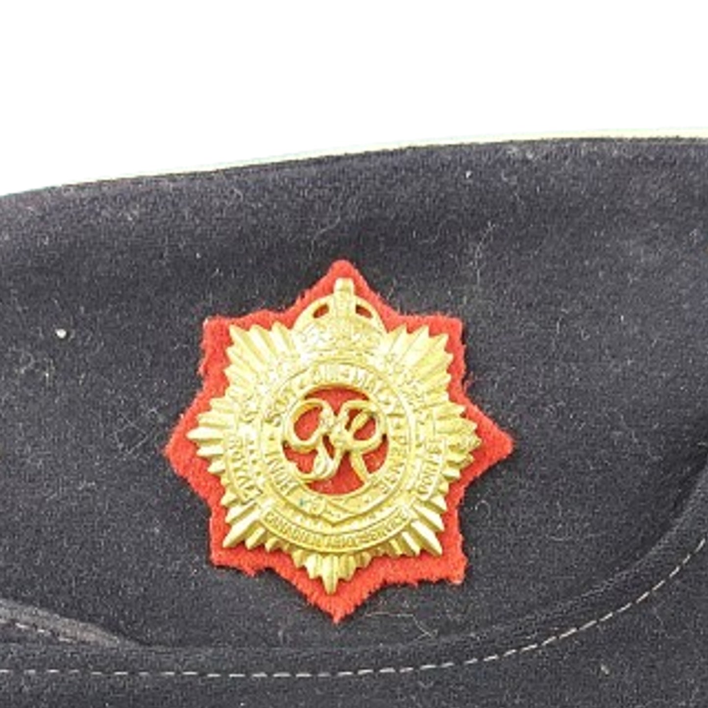 Pre-WW2 Canadian RCASC Royal Canadian Army Service Corps Colored Field Service Cap