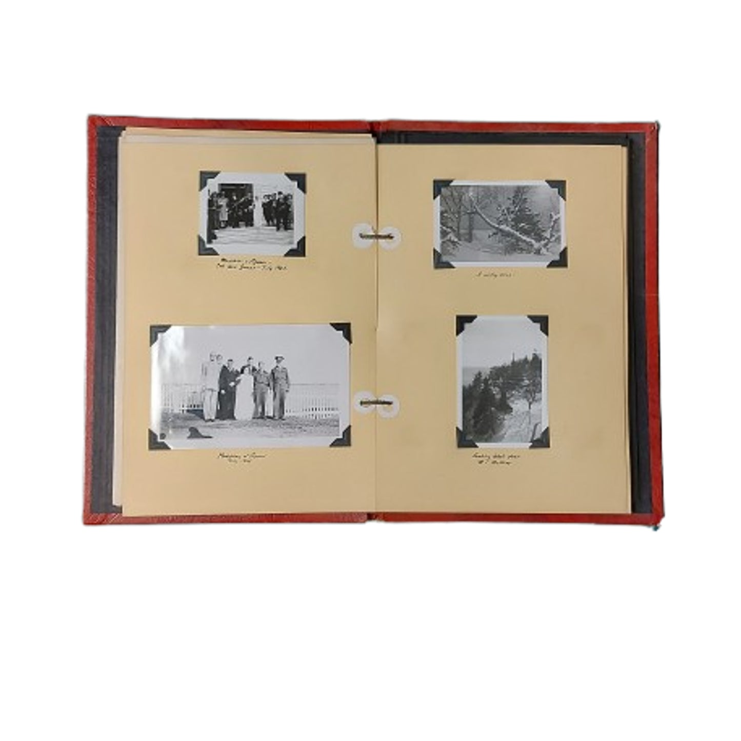 WW2 Canadian Photo Album Captain Henry Griffiths War Disease Control Center