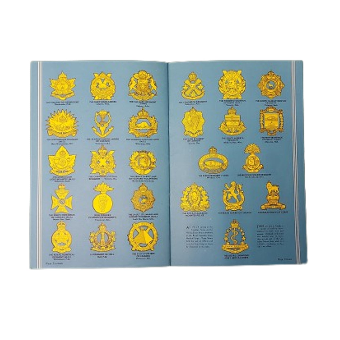 WW2 Canadian Badge Designs Of The Canadian Forces Booklet
