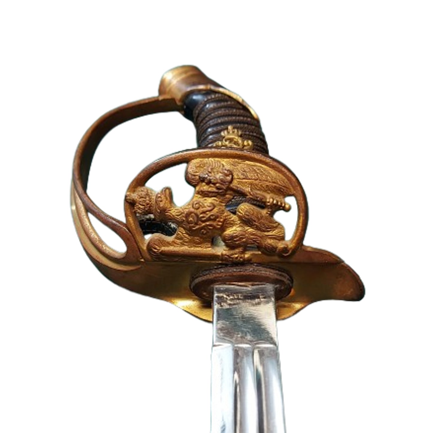 WW1 Imperial German M89 Pattern Prussian Infantry Officer's Sword With Sword Knot