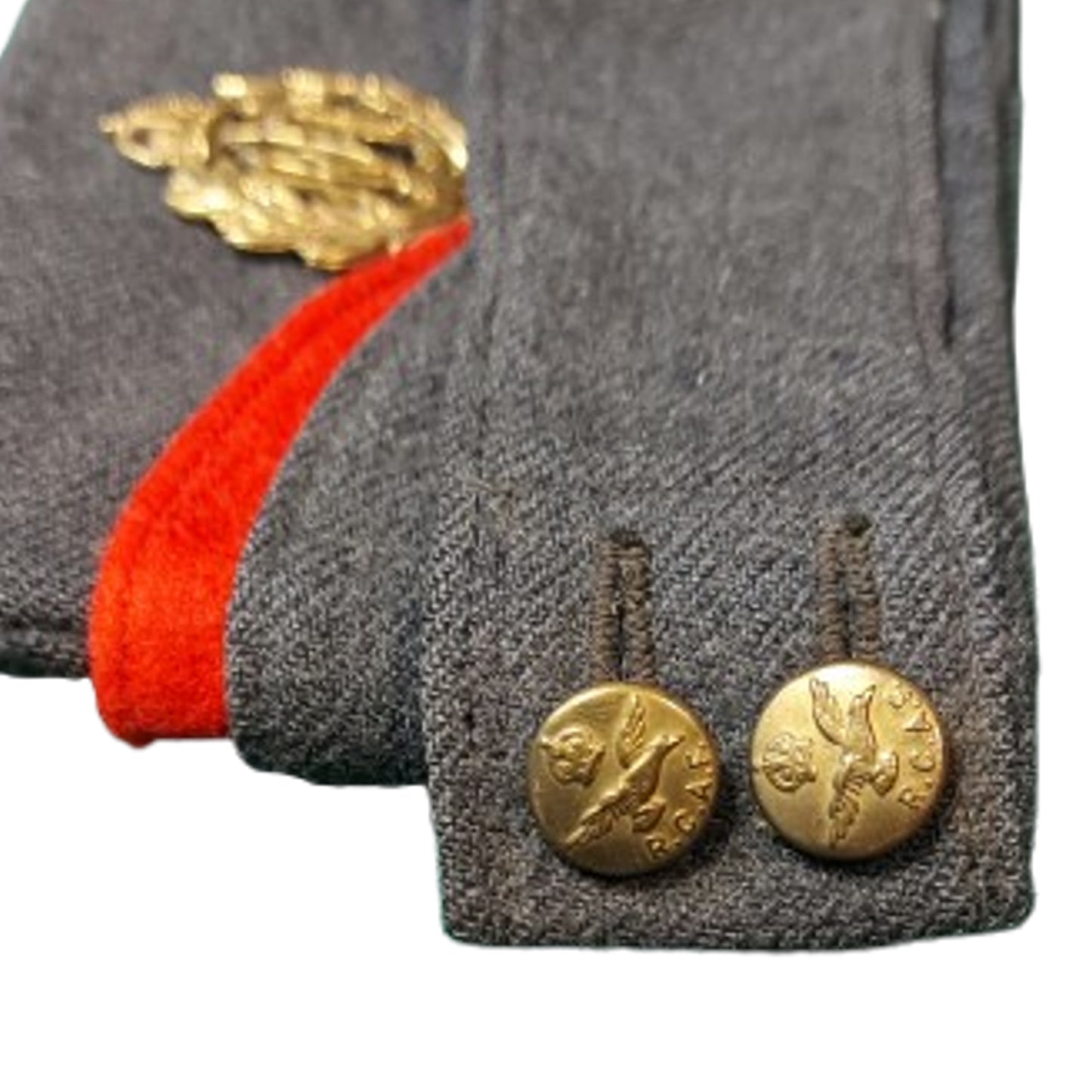 WW2 Canadian RCAF Royal Canadian Air Force Aircrew Recruit Wedge Cap