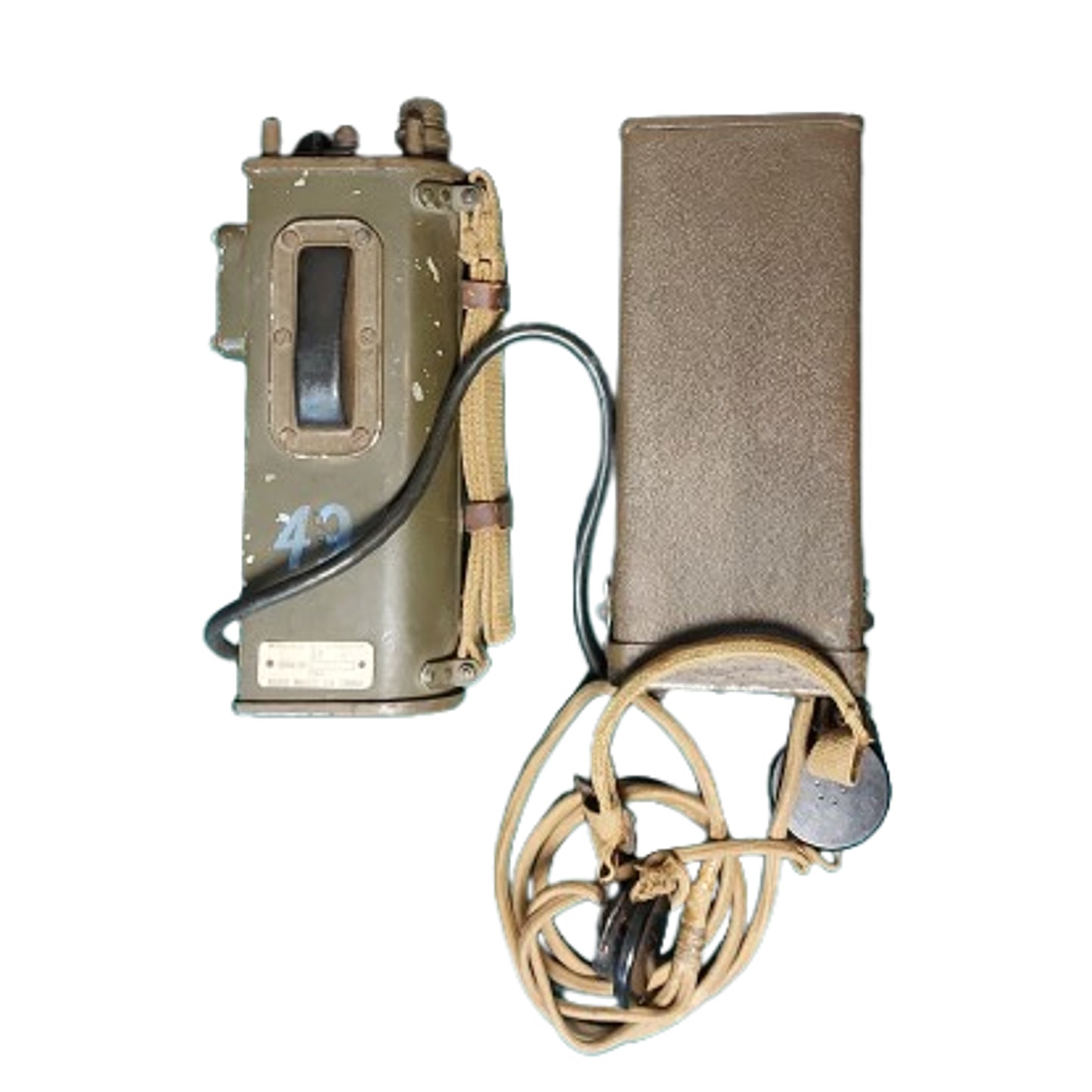 WW2 Canadian Majestic Wireless Radio Set Number 27 In Carrier