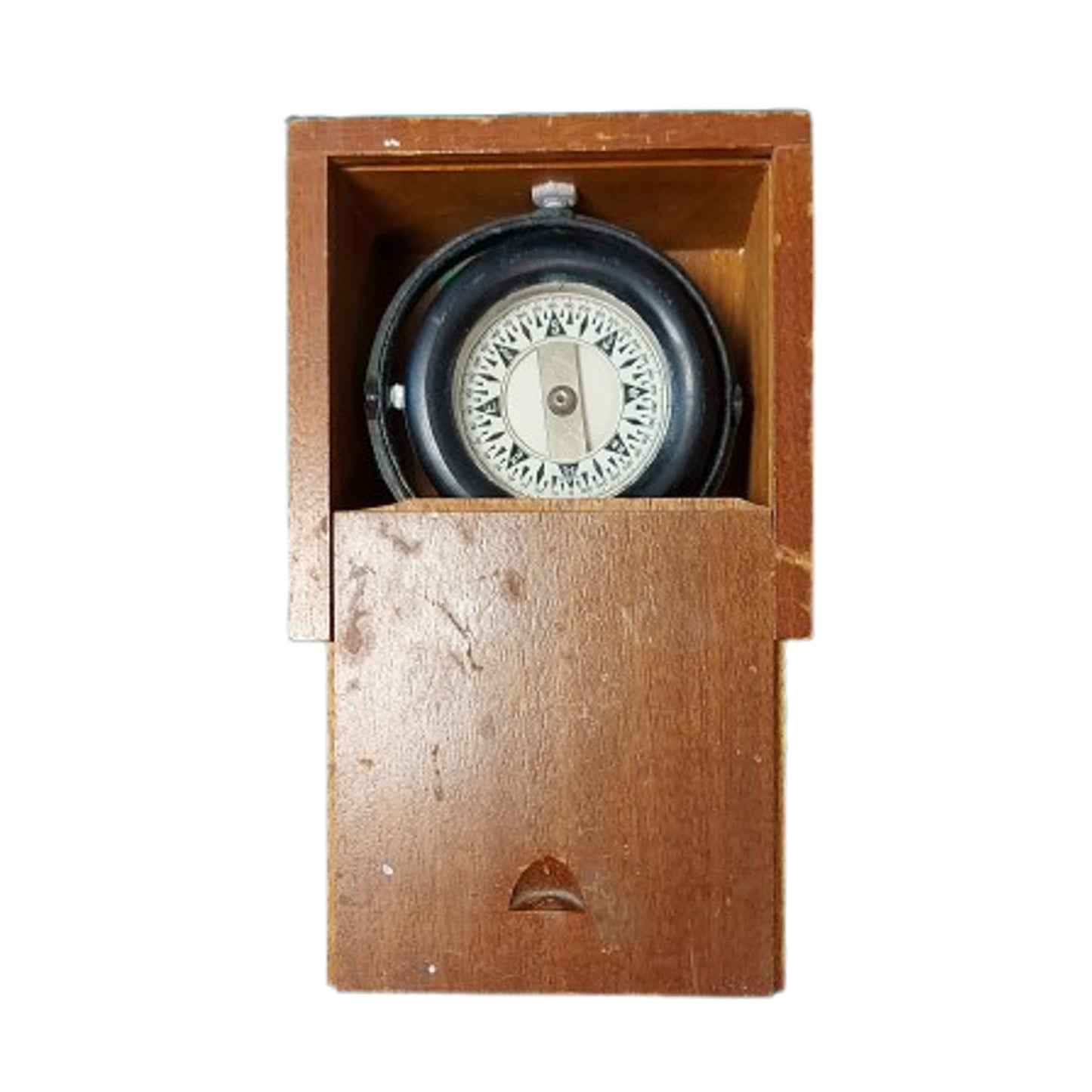 WW2 British Cased And Named Lifeboat Compass With Provenance