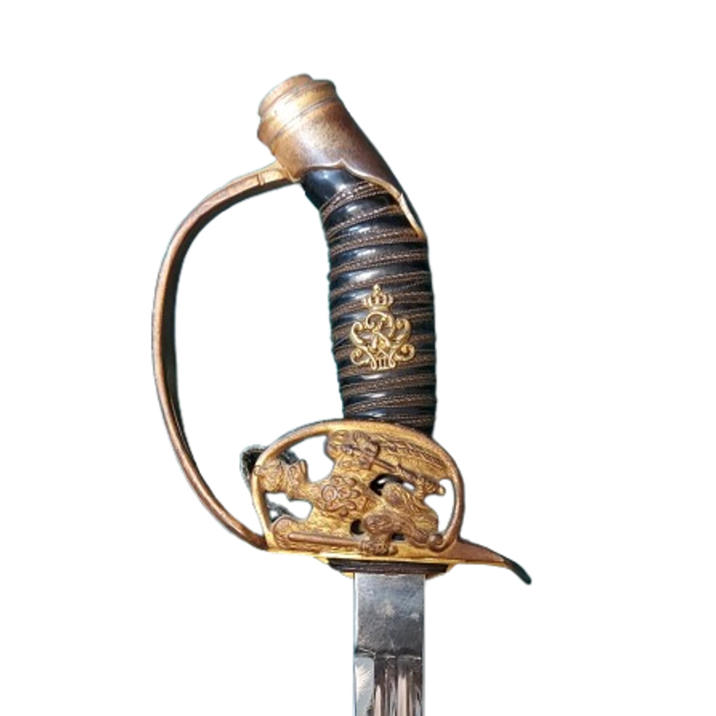 WW1 Imperial German M89 Pattern Prussian Infantry Officer's Sword With Sword Knot