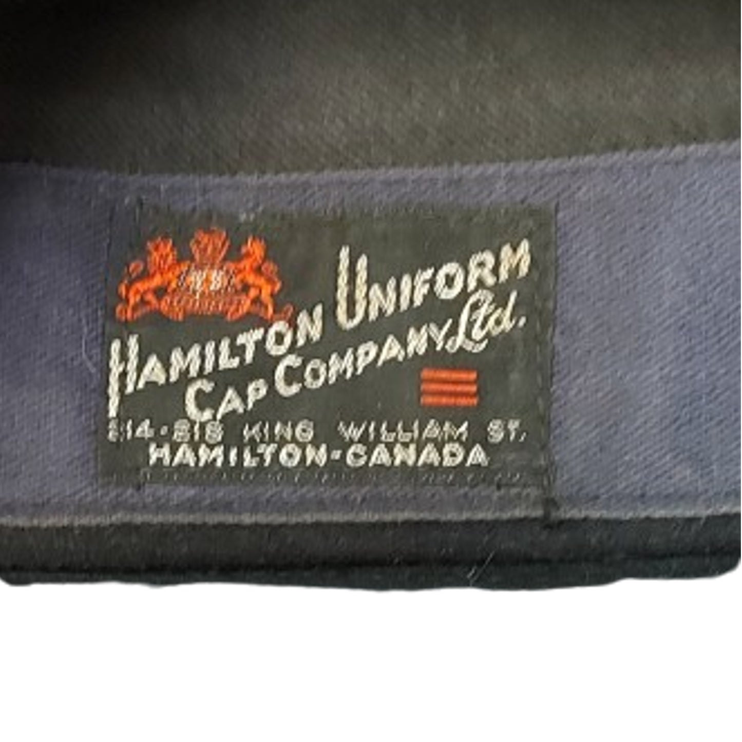 WW2 Canadian PWOR Princess Of Wales Own CFSC Colored Field Service Cap With Badge