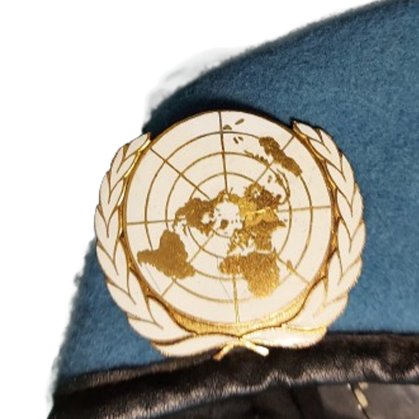 Posst-WW2 Canadian UN United Nations Beret With Badge