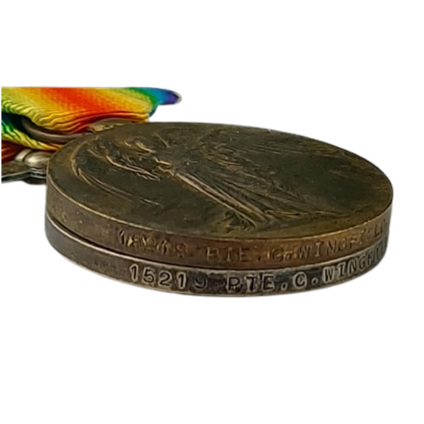 WW1 British BEF Medal Trio Devon Regiment