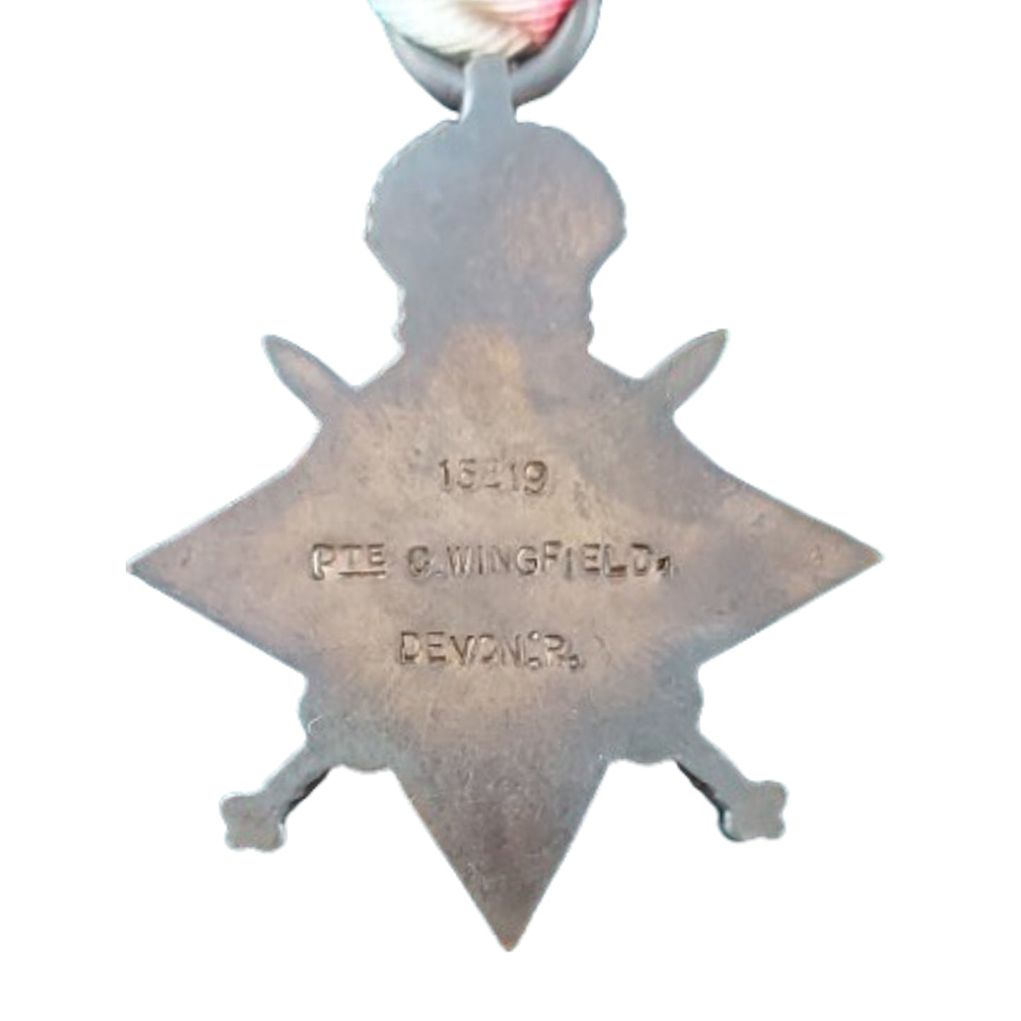 WW1 British BEF Medal Trio Devon Regiment