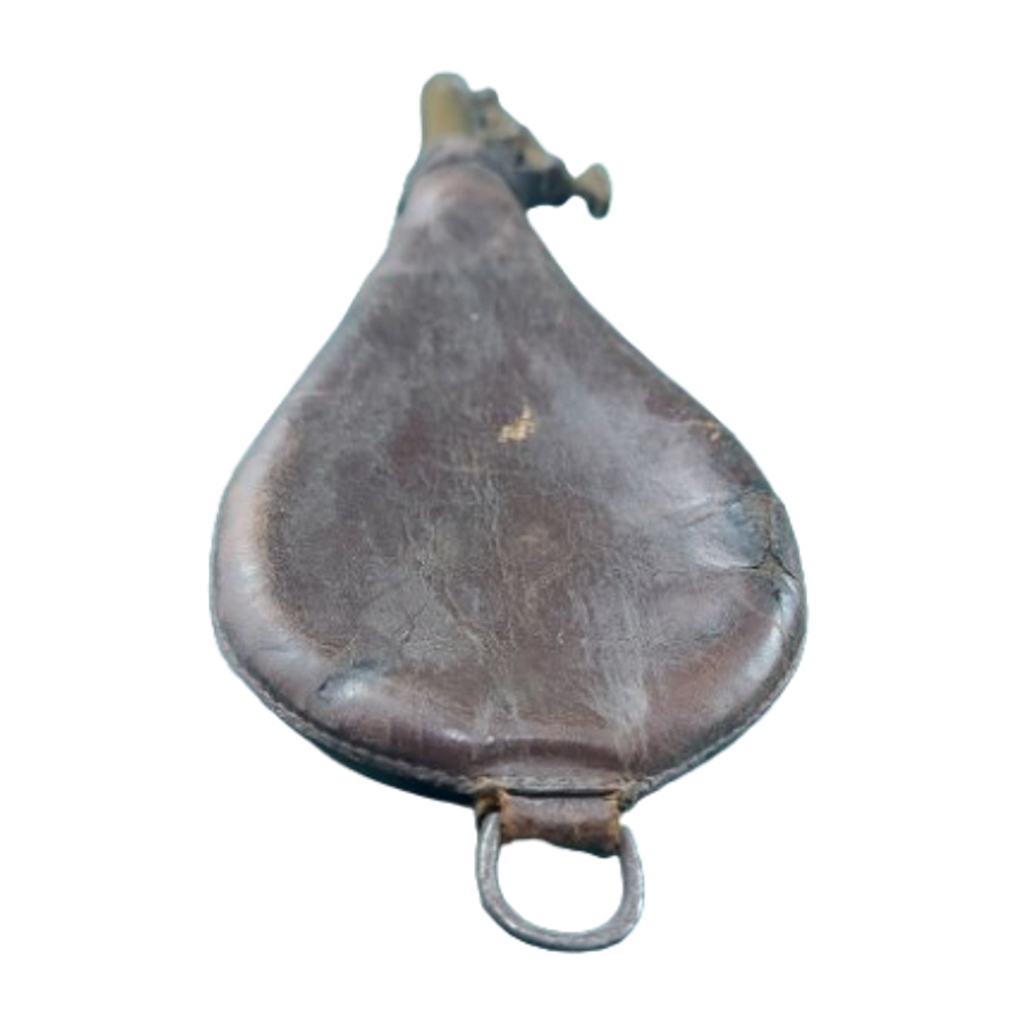 Pre-WW1 British Antique Leather Shot Flask