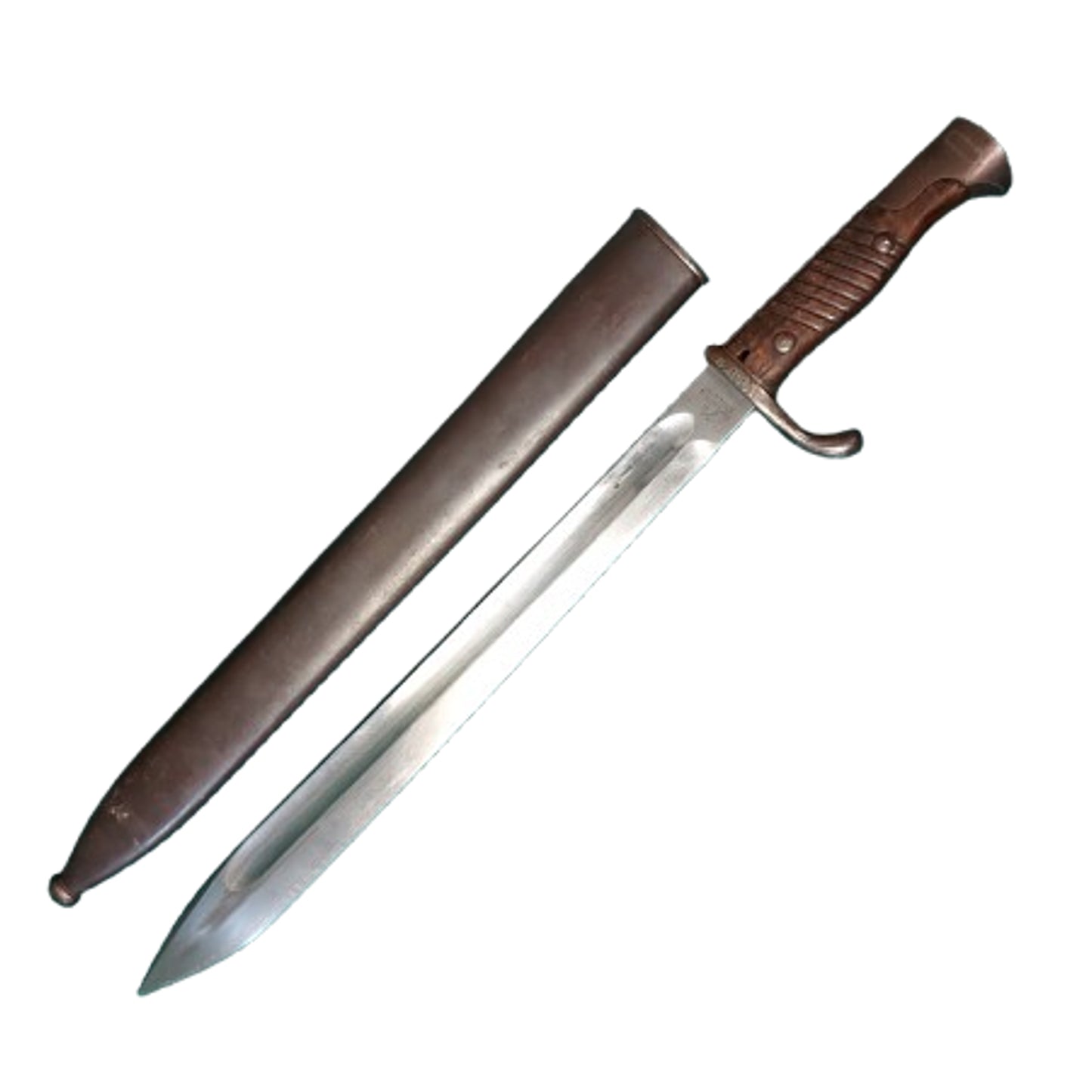 WW1 German Battalion Marked S98/05  nA Butcher Blade Combat Bayonet