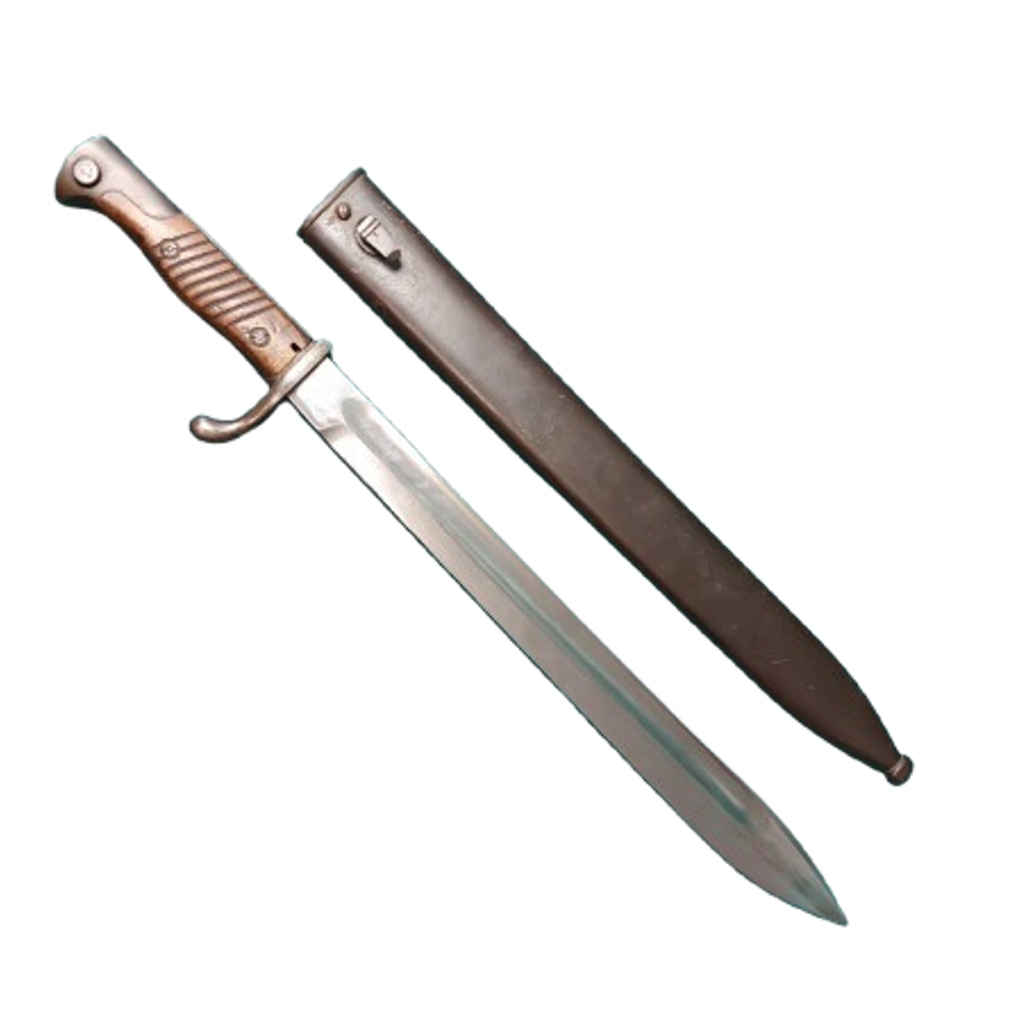 WW1 German Battalion Marked S98/05  nA Butcher Blade Combat Bayonet