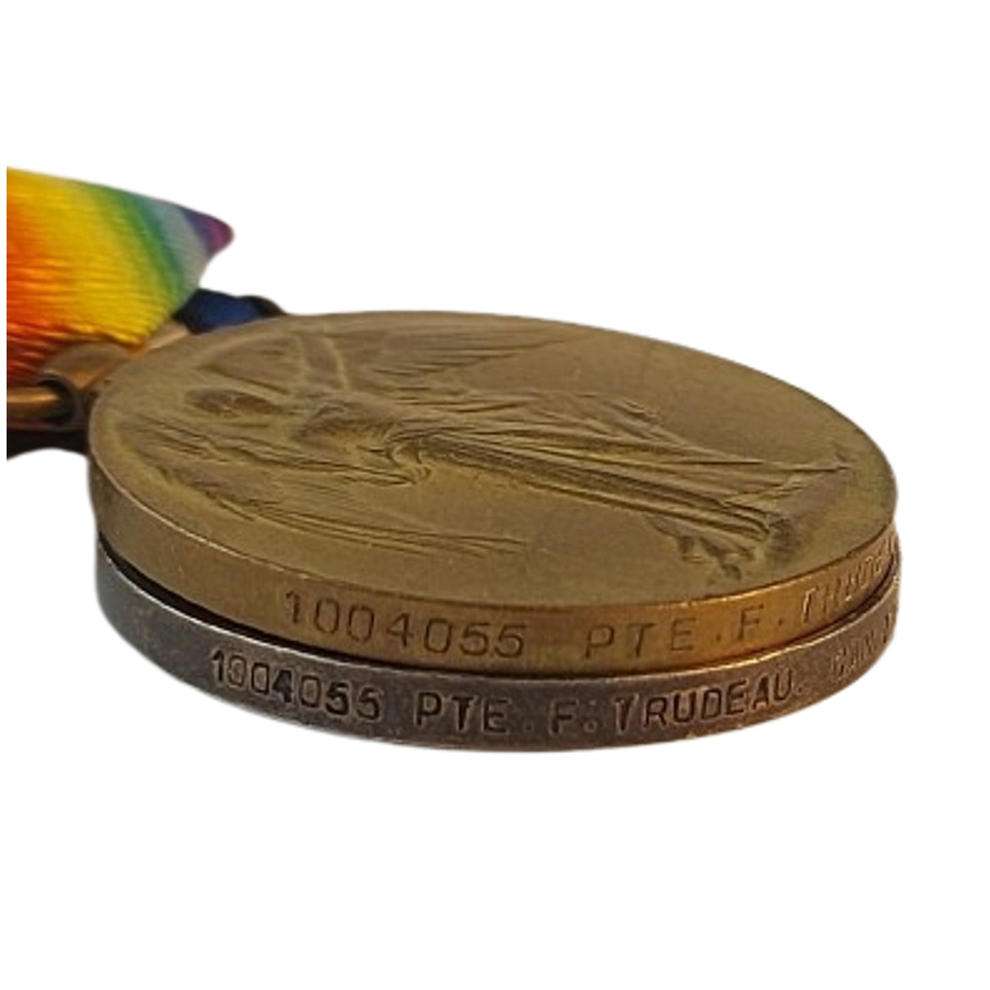 WW1 Canadian CEF Medal Pair Canadian Infantry Works Company