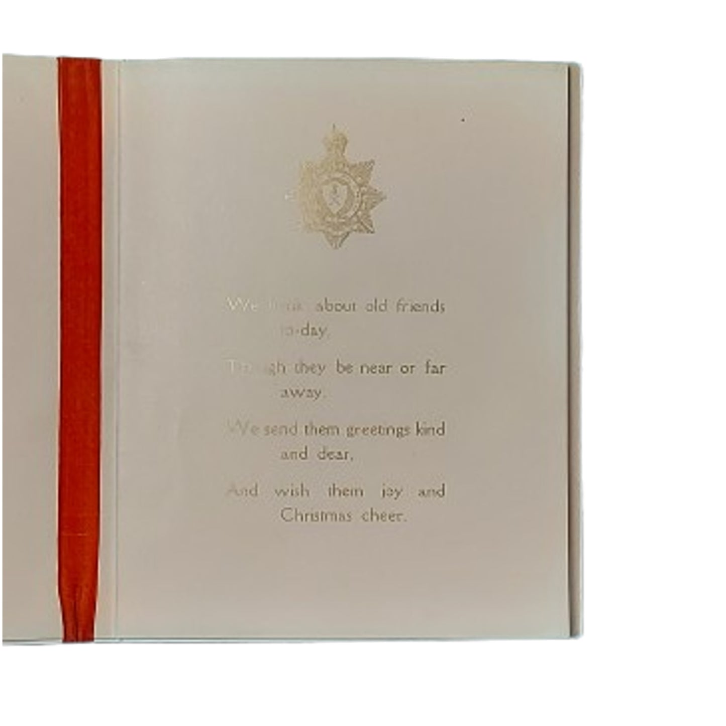 Pre-WW1 Canadian Royal Grenadiers Christmas And New Years Card 1913-1914