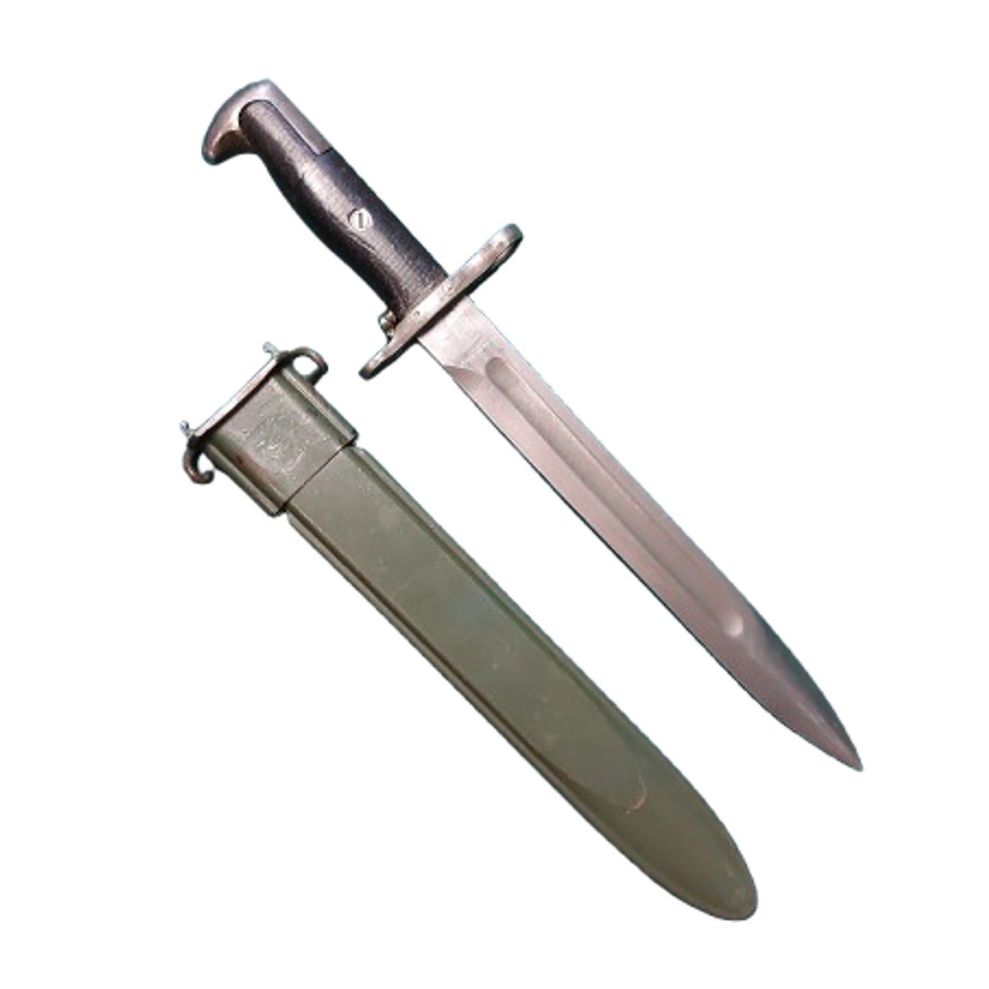 WW2 U.S. M1 Garand Service Rifle Bayonet Utica Cutlery 1943-1945