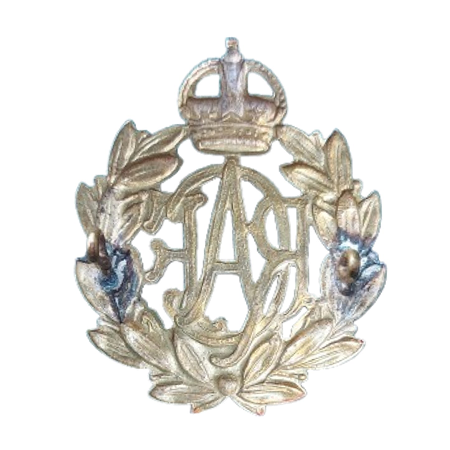 WW2 Canadian RCAF Royal Canadian Air Force Cap Badge