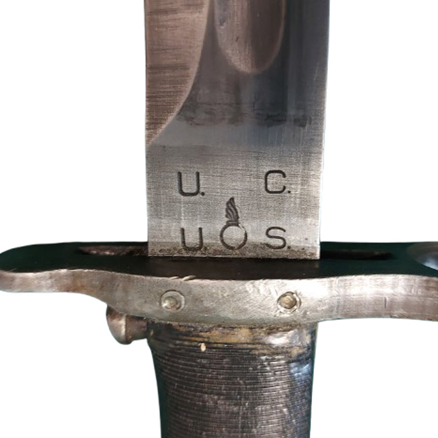 WW2 U.S. M1 Garand Service Rifle Bayonet Utica Cutlery 1943-1945