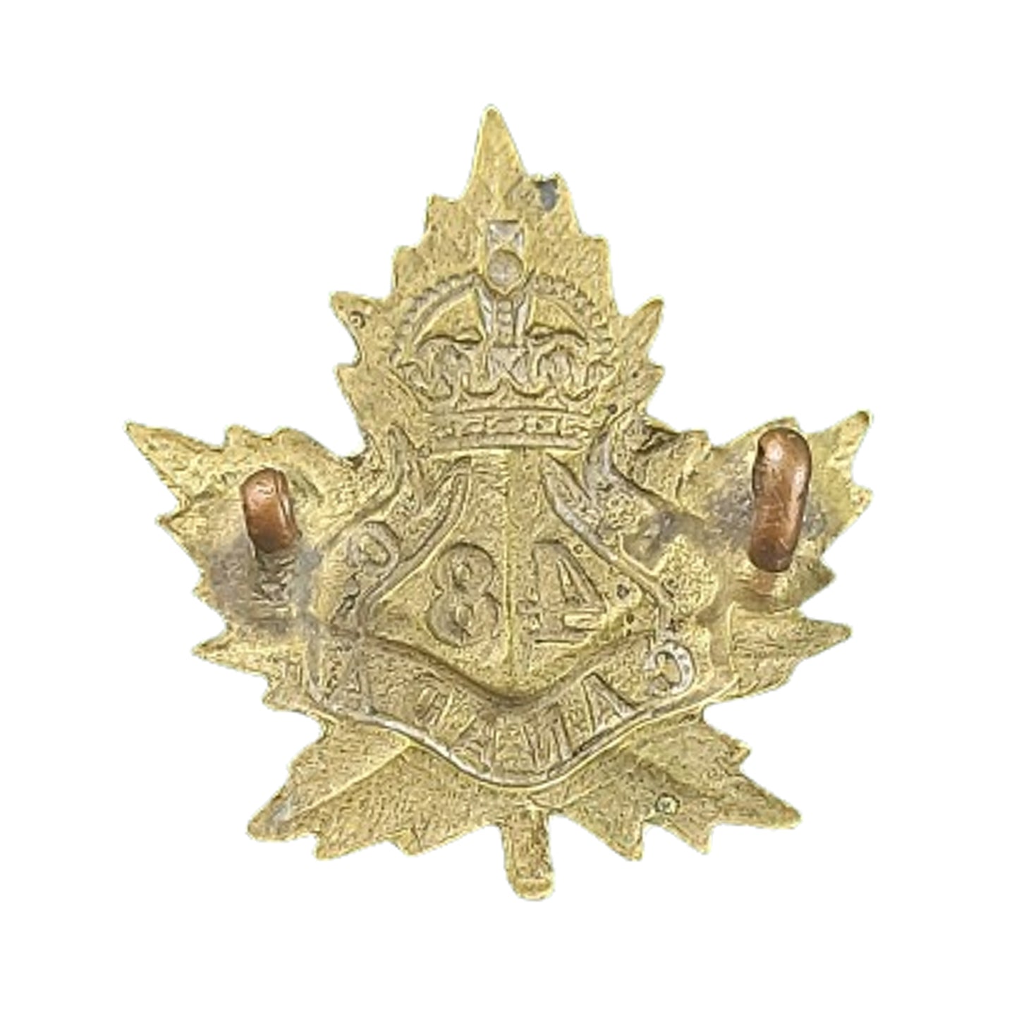 WW1 Canadian 48th Battalion Collar Badge - Victoria B.C.