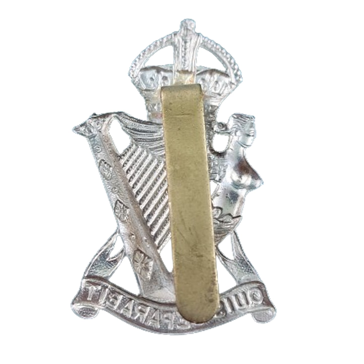 WW2 Royal Ulster Rifles Regiment - Irish Rifles Cap Badge