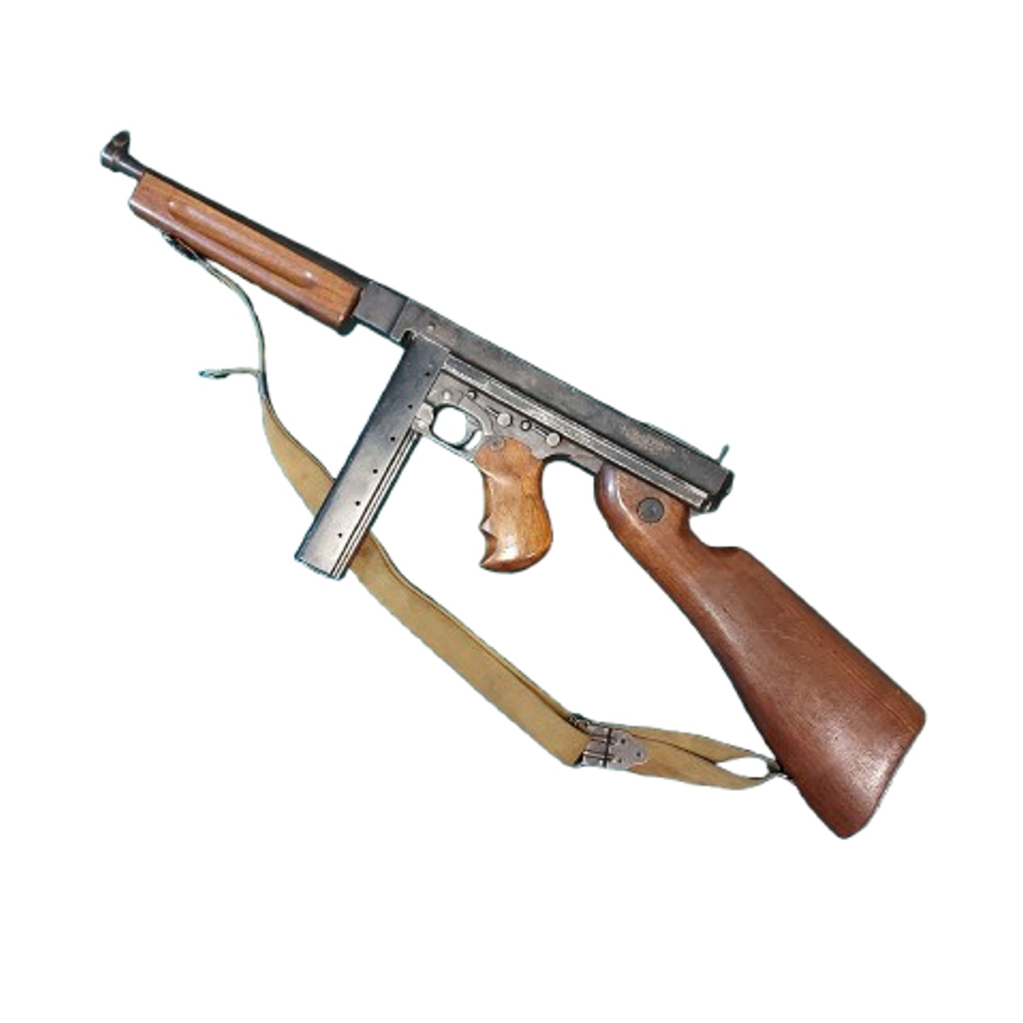 WW2 United States Deactivated M1A1 Thompson Machine Gun