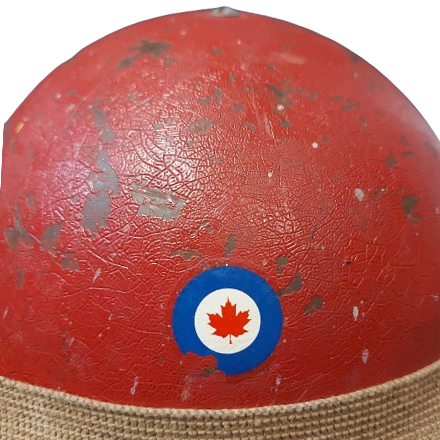 WW2 RCAF Royal Canadian Air force Fire Brigade Helmet