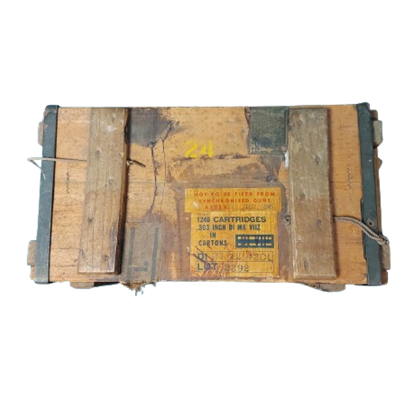 WW2 Canadian 303 British Ammunition Crate -1943