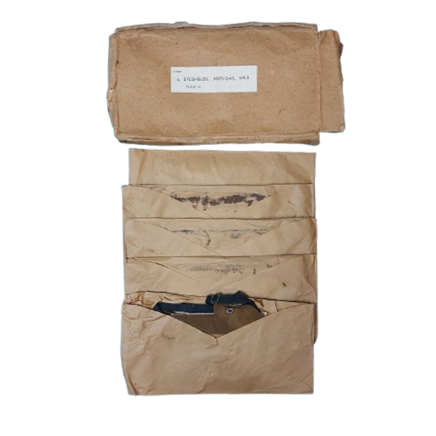 WW2 Canadian British Mk.II Anti-Gas Eye Shields