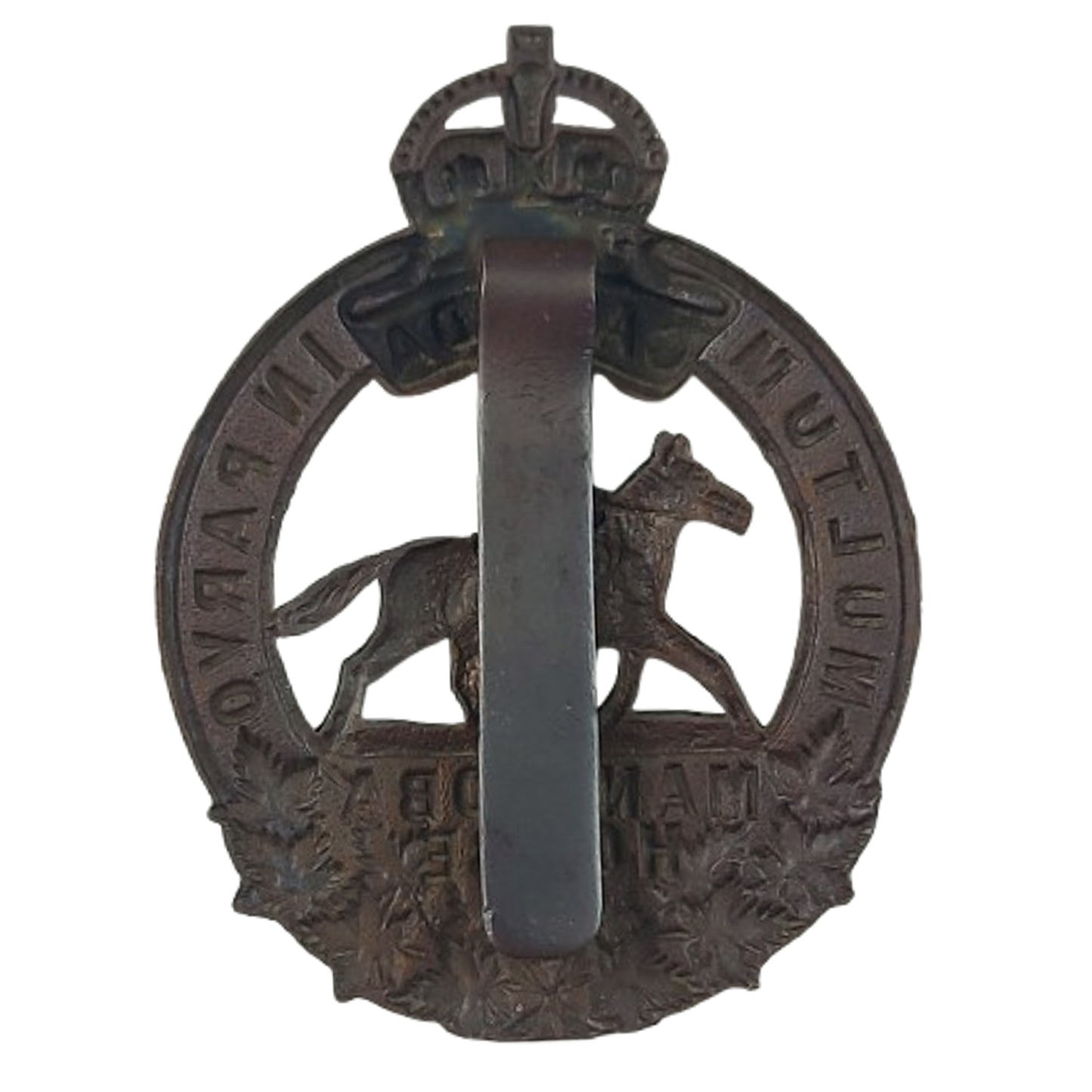 WW1 Canadian CEF The Manitoba Horse Cap Badge