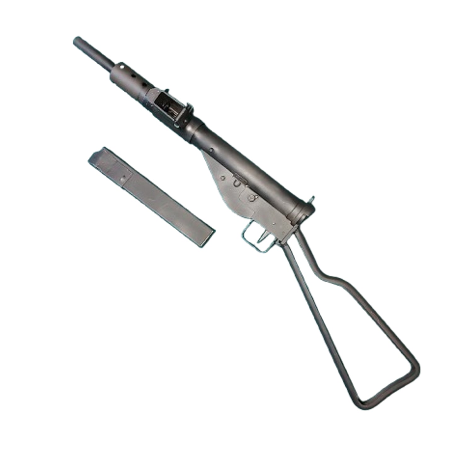 WW2 Canadian Deactivated Mk.II Sten Gun Long Branch 1943