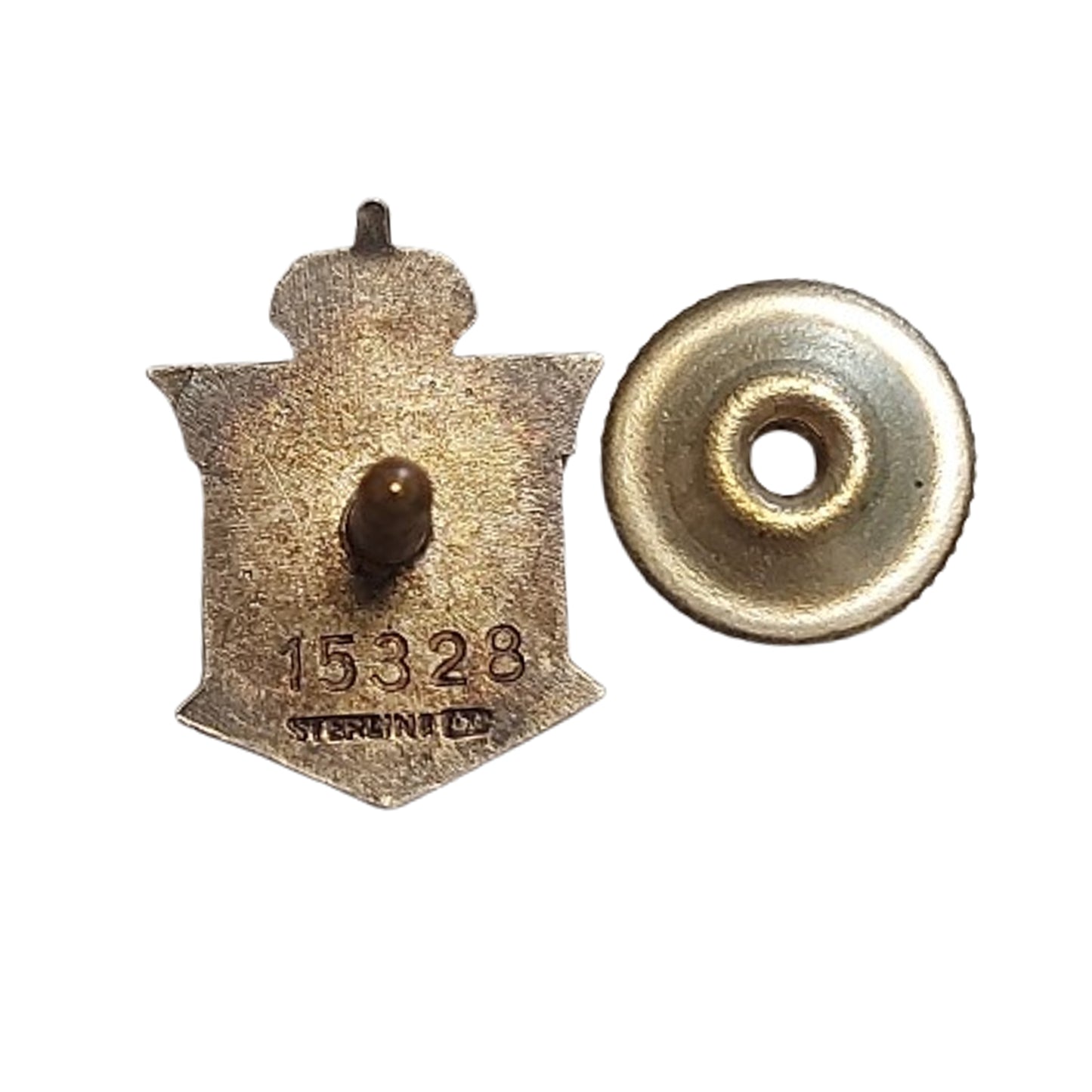 WW1 Canadian CEF Great War Veterans Lapel Pin Badge Number 15328