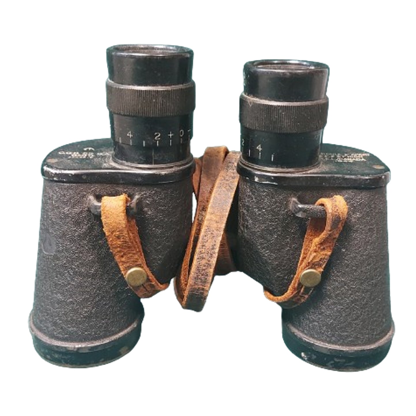 WW2 Canadian Army Field Binoculars -R.E.L. 1944